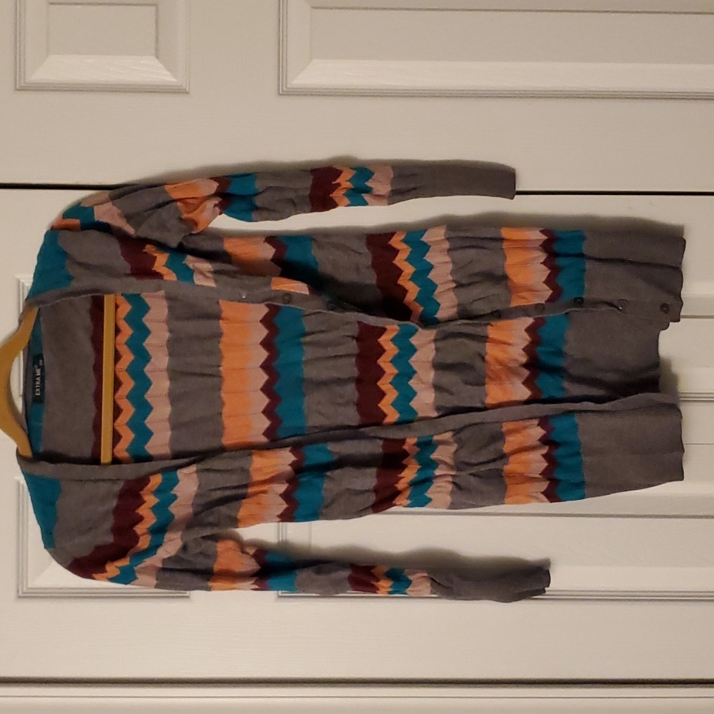 Italian whool and cashmere midi cardigan